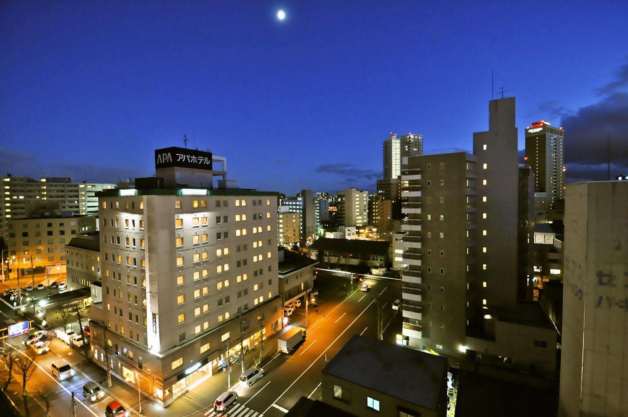 Apa Hotel Sapporo Susukino Eki Minami Εξωτερικό φωτογραφία